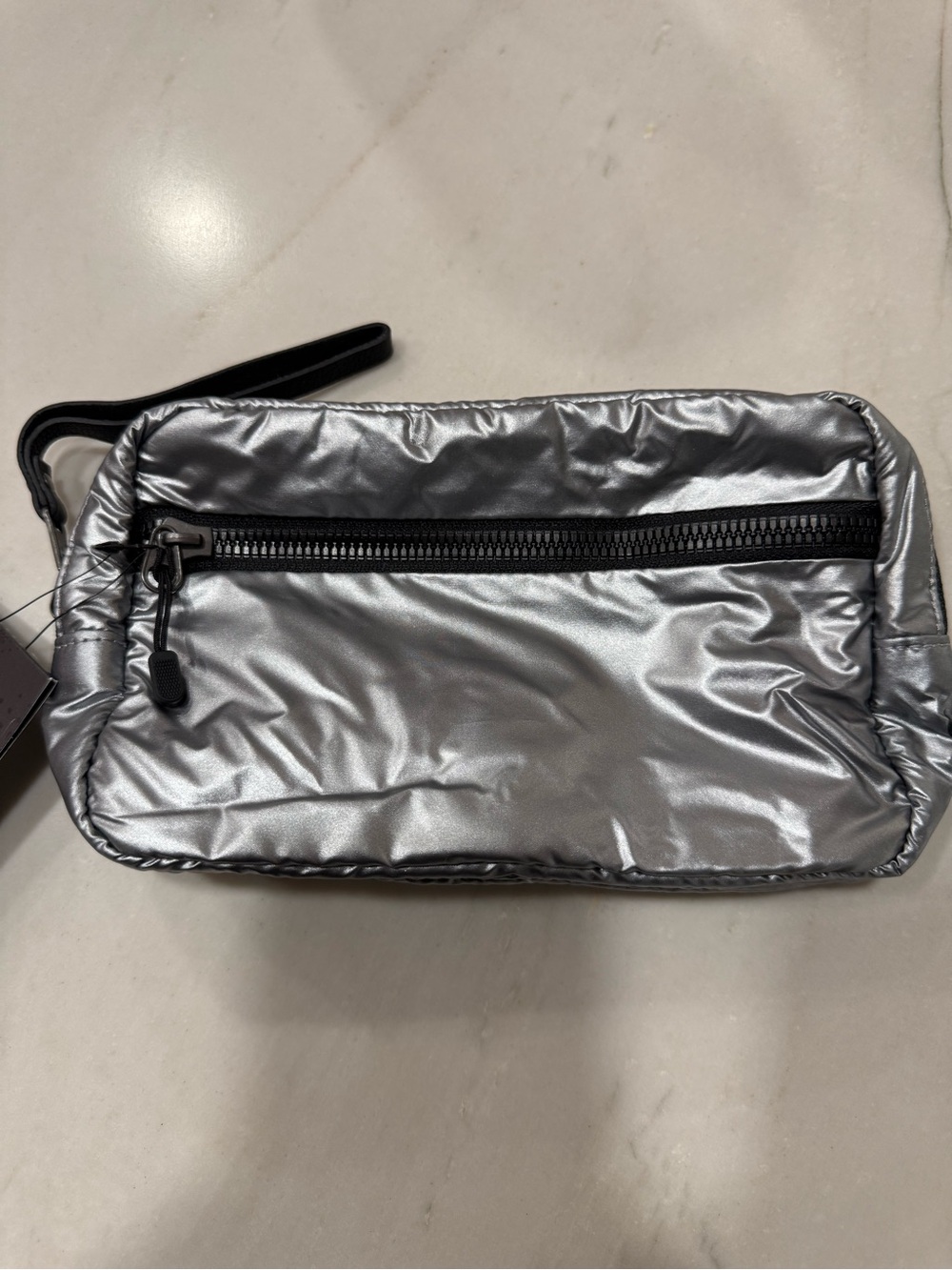 NEW Nike Pouch Silver Metallic